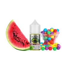 Рідина Elfliq Sour Watermelon Gummy (Кисла Кавунова Жуйка, 50 мг, 30 мл)