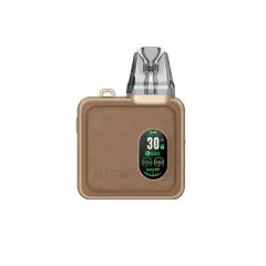 OXVA Xlim SQ Pro Kit 1200 Brown Leather (Коричнева шкіра, з картриджем) Багаторазовий POD