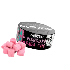 Тютюн Custom Рожевий Бабл Гамм (100 г)