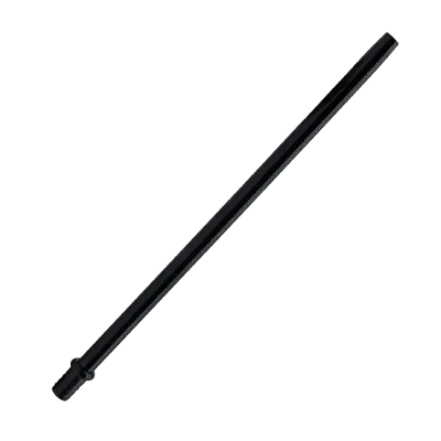 Мундштук для кальяну із алюмінію Stick Black (Чорний, без конектора)