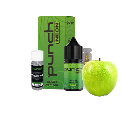 Набор для самозамеса Punch Neon Sour Apple (Кислое Яблоко, 50 мг, 30 мл)