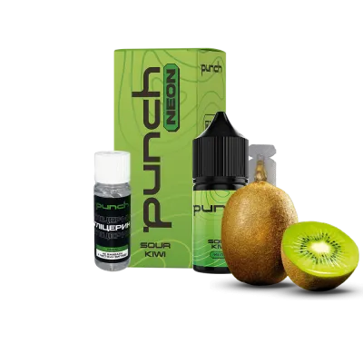 Набор для самозамеса Punch Neon Sour Kiwi (Кислый Киви, 50 мг, 30 мл)