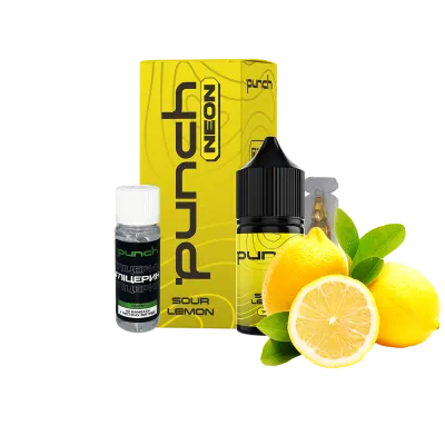 Набор для самозамеса Punch Neon Sour Lemon (Кислый Лимон, 50 мг, 30 мл)