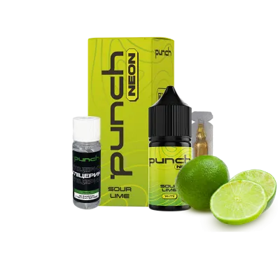 Набор для самозамеса Punch Neon Sour Lime (Кислый Лайм, 50 мг, 30 мл)