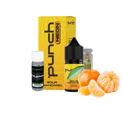 Набор для самозамеса Punch Neon Sour Mandarin (Кислый Мандарин, 50 мг, 30 мл)
