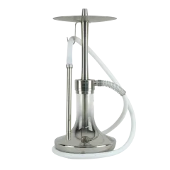 Кальян Oduman Infinity Silver Glass Silver Body (Металік, повний комплект)