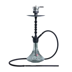 Кальян Amy Deluxe 072.01 PSMBK-BK (чёрный, полный комплект)