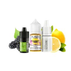 Набір для самозамішування Elfliq Blackberry Lemon (Чорниця Лимон, 50 мг, 30 мл)