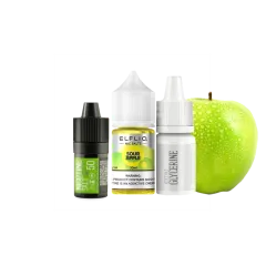Набір для самозамішування Elfliq Sour Apple (Кисле Яблуко, 50 мг, 30 мл)