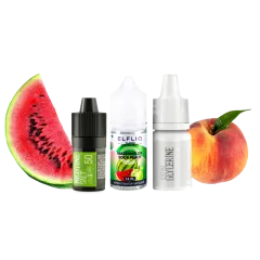 Набір для самозамішування Elfliq Watermelon Sour Peach (Кавун Кислий Персик, 50 мг, 30 мл)