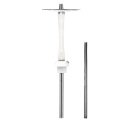 Кальян PALKA White Wood (білий, базовий комплект)