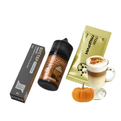 Набір для самозамішування Chaser LTD Christmas Pumpkin Spice Latte (Гарбузовий латте з прянощами, 50 мг, 30 мл)