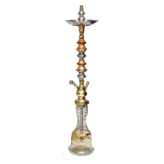 Кальян Khalil Mamoon Trimetal DoubleHeart (металевий, базовий комплект)