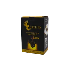 Кокосове вугілля для кальяну Phoenix (1 кг, 72 шт, р25)