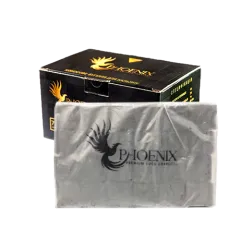 Кокосове вугілля для кальяну Phoenix (1 кг, 72 шт, р25, без коробки)