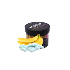 Кальянная чайная смесь Banshee Dark Banana Bubble Gum (Банановая Жвачка, 50 г)