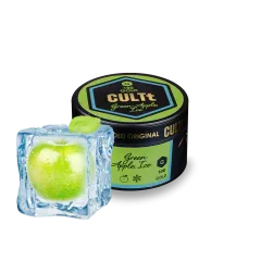 Тютюн CULTt G100 Green Apple Ice (зелене яблуко, лід, 100 г)