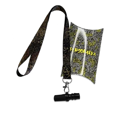 Персональний мундштук із поліацеталі Personalka Poly Gold Ornament (Золотий Візерунок)