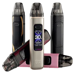 OXVA XLIM PRO 3 1500 Pro Carbon (Чорний карбон із золотистим, з картриджем) Багаторазовий POD
