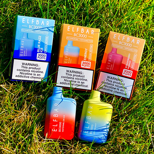 Одноразові електронні сигарети (POD) Elf Bar BC3000 з доставкою - фото 1 Ельф Бар BC3000