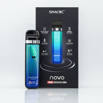 многоразка Smok Novo 2X Pod Kit 800 Green Blue Cobra