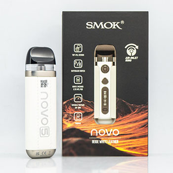 многоразка Smok Novo 5 900 Beige White Leather