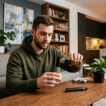 сливание жижи из картриджа без шприца