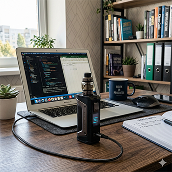 Зарядка електронного вейпа