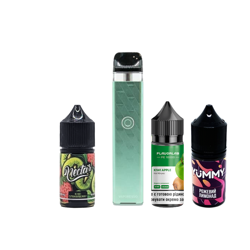 Pod-система Vaporesso XROS з рідиною — приклад комплекту