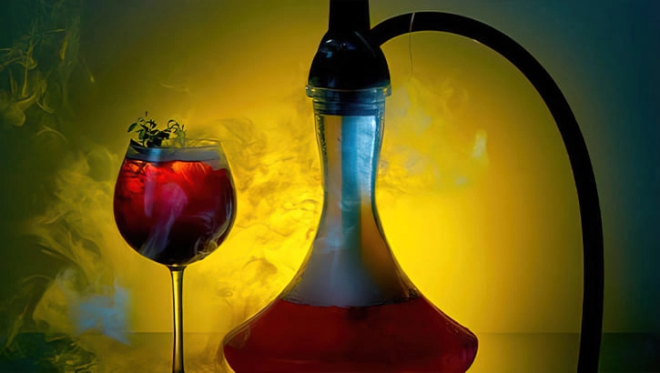 Кальян на вині