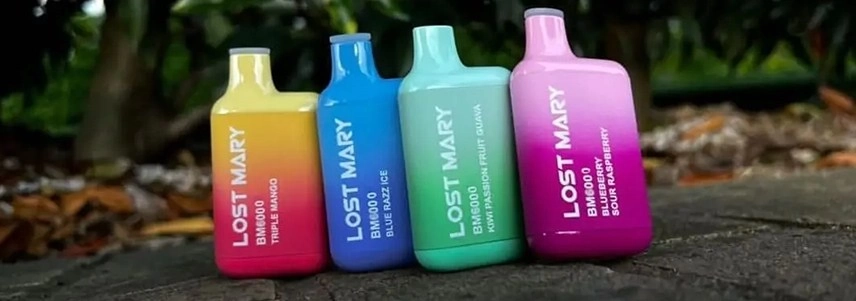 Одноразові електронні сигарети (POD) Lost Mary в асортименті фото 3