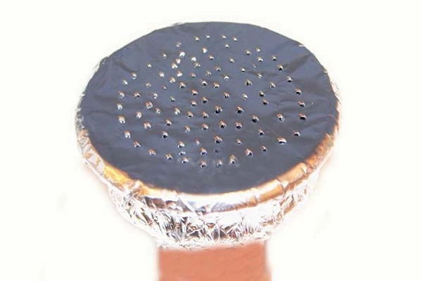 приготування фольги для кальяну